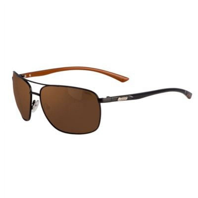 Berkley BER002 Polarized Fishing Sunglasses, Matte Black/Copper
