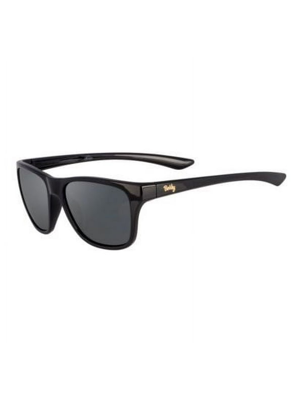 Berkley BER005 Polarized Sunglasses, Gloss Chocolate Turquoise/Smoke