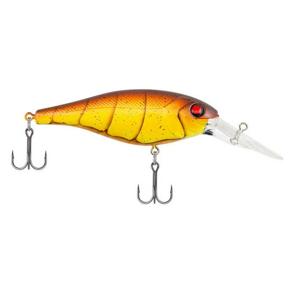Berkley Bad Shad Fishing Lure, Spring Craw, 1/4 oz