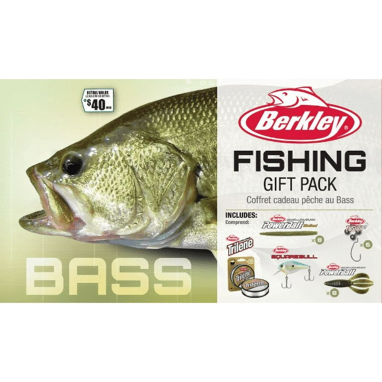 Berkley Bass Fishing Lure Kit; Ultimate Pack of Line, Lures, & Baits for  Bass Fishing