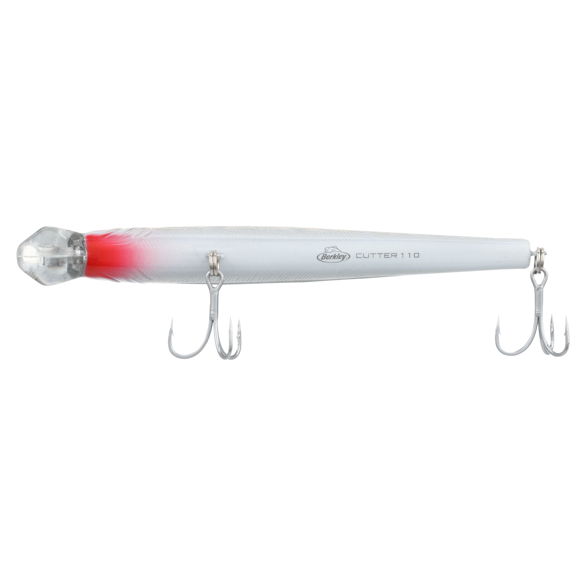 Berkley Cutter Saltwater, 4.3 in, Jerkbaits, Black Silver (1 Count)