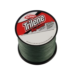 Berkley Trilene® Big Game™ Braid Fishing Line, Lo-Vis Green, 20 lb Test Strength, 330 yd
