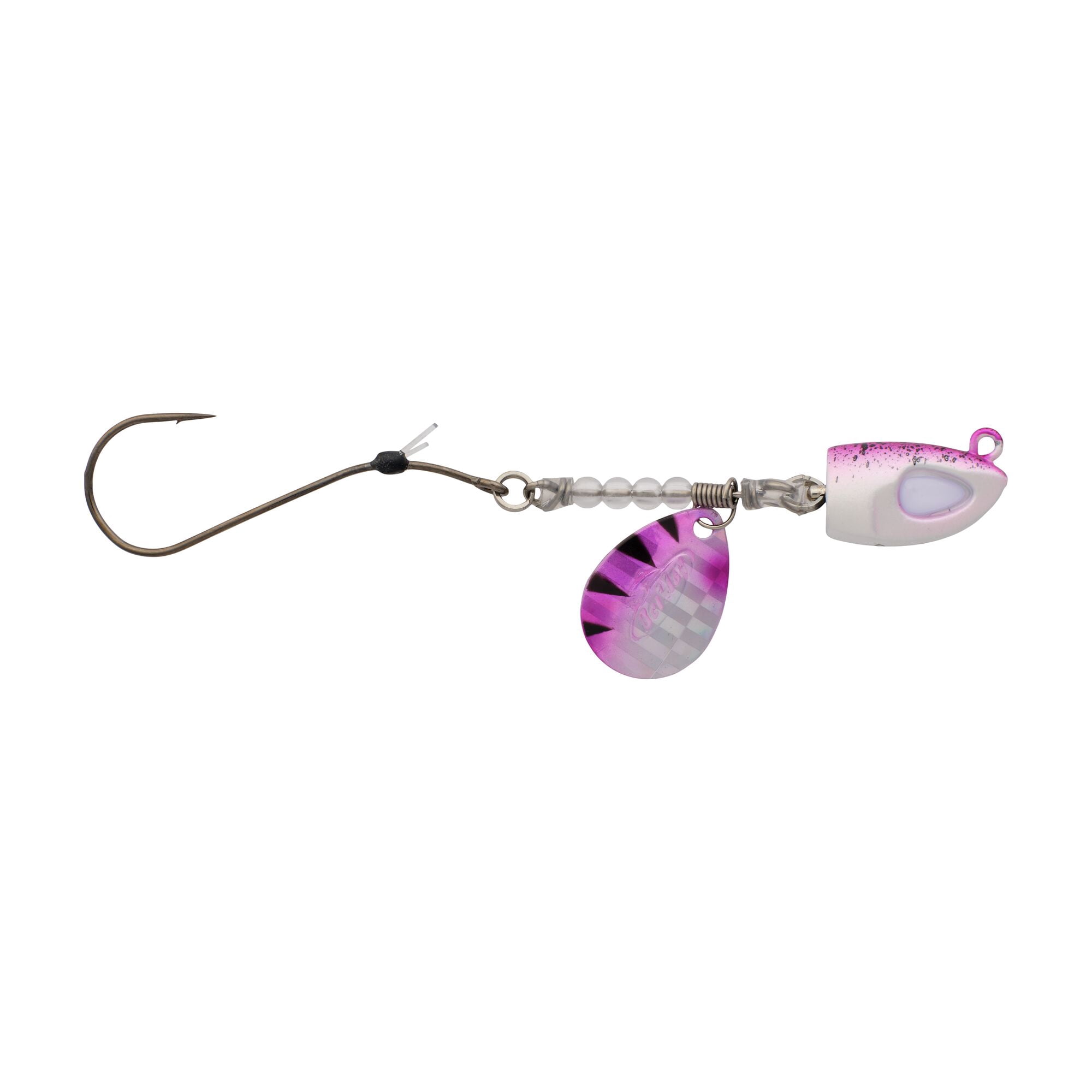 Berkley Bladed Rawler Jig, Crawler Jigs, Pink Tiger (1 Count)