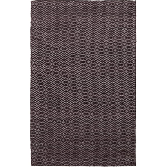 Berkley Blush Area Rug ZE1 Ze1 Plum Plum Faded Diamonds 5' x 7' 6" Rectangle