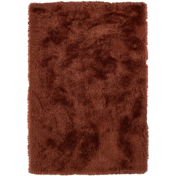 Berkley Bold Area Rug IA100 Paprika Fluffy Shag 8' x 10' Rectangle
