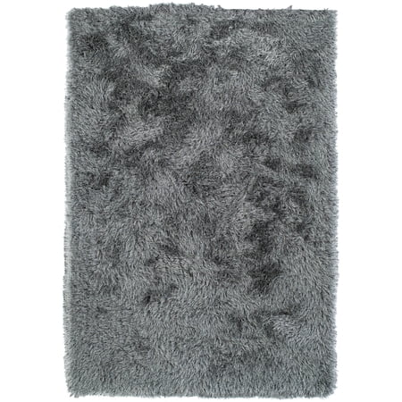 Berkley Bold Area Rug IA100 Pewter Monochrome Fluffy 9' x 13' Rectangle