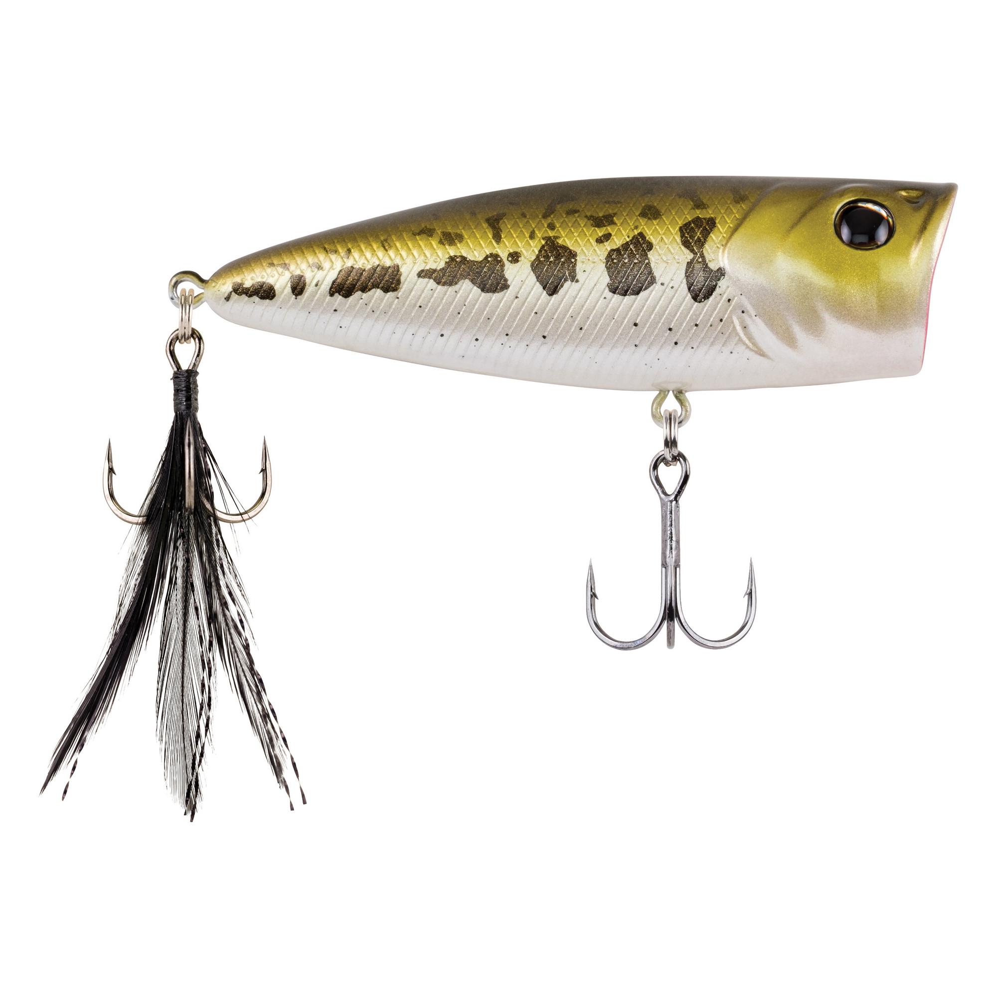 Berkley Bullet Pop Topwater Fishing Lure, Baby Bass, 2/5 oz