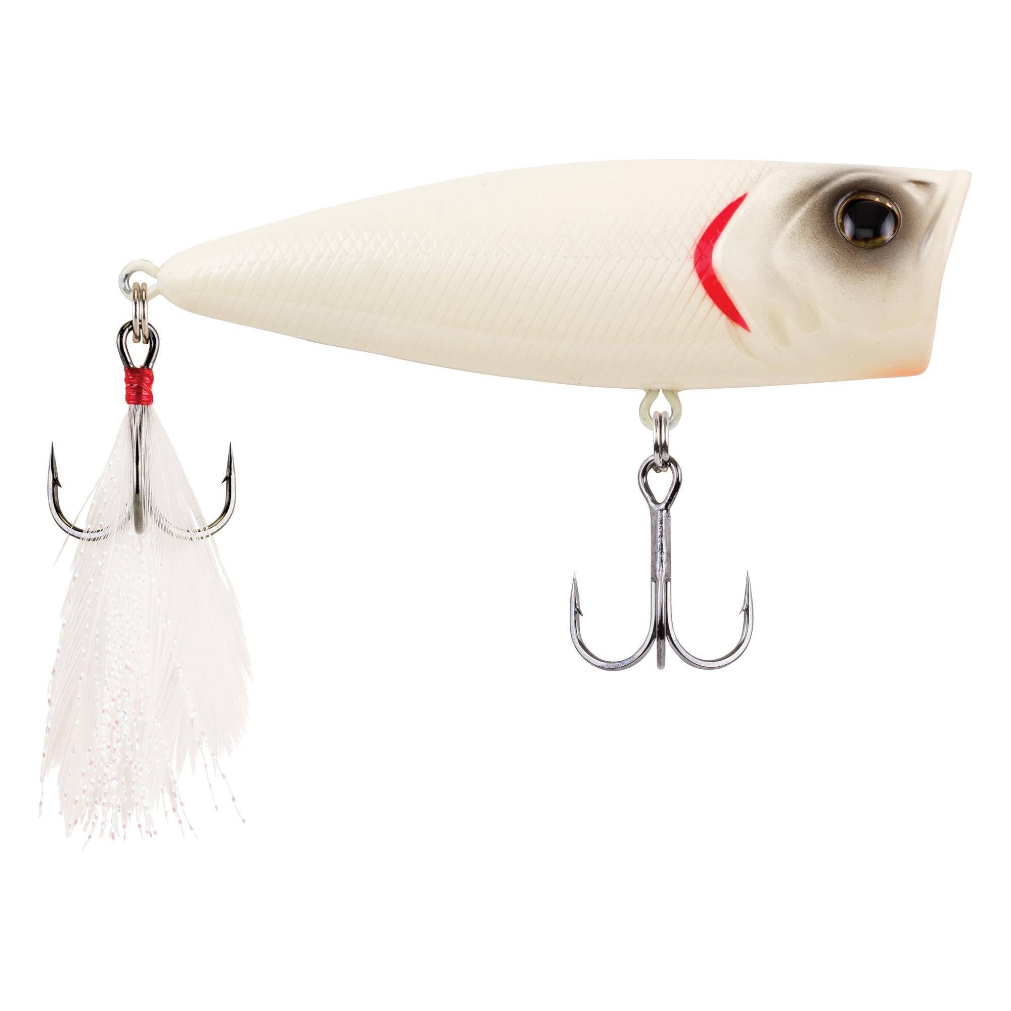 Berkley Bullet Pop Topwater Fishing Lure, Bone, 2/5 oz