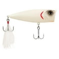 thumbnail interactive-video image 1 of Berkley Bullet Pop Topwater Fishing Lure, Bone, 2/5 oz, 1 of 8