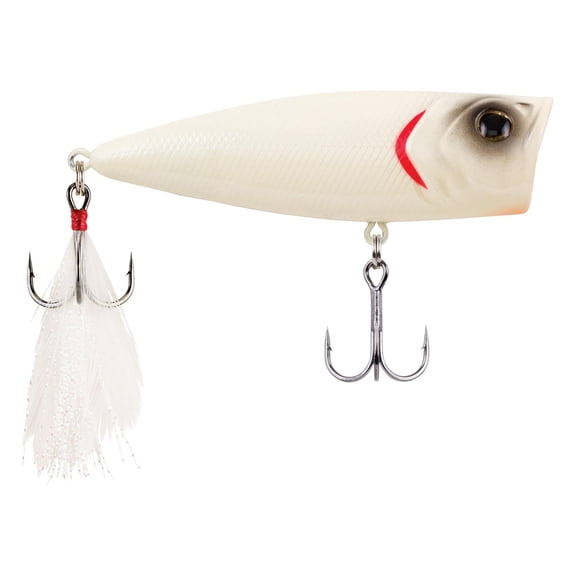 Berkley Bullet Pop Topwater Fishing Lure, Bone, 2/5 oz