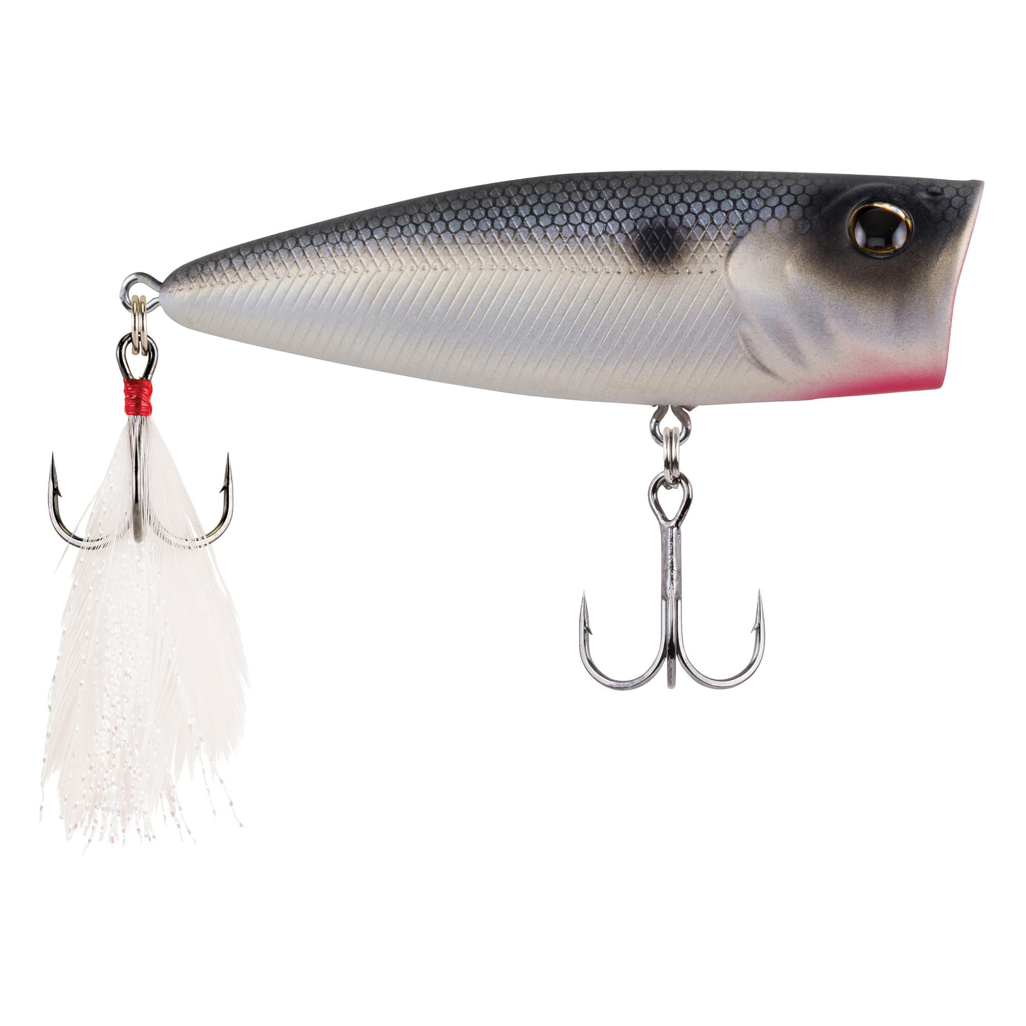 Berkley Bullet Pop Topwater Fishing Lure, MF Shad, 2/5 oz