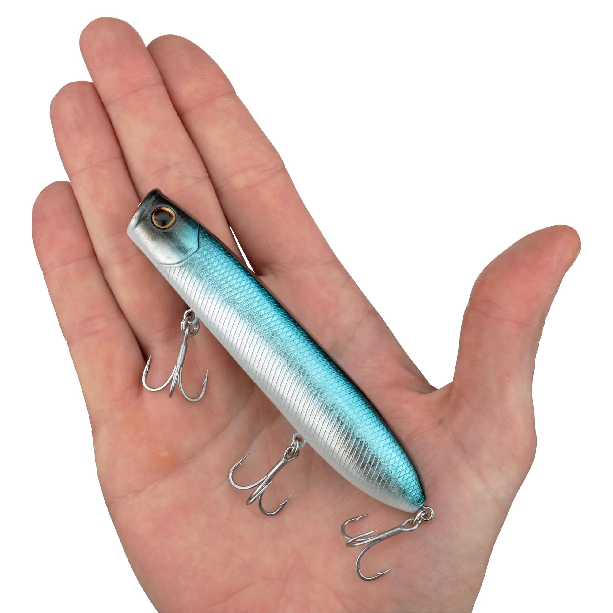 Berkley Cane Walker Saltwater, 4.3 in, Topwater Baits, Blue Bullet (1 Count)