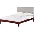 thumbnail image 1 of Berkley Cherry with Gray Headboard Bed, 1 of 3