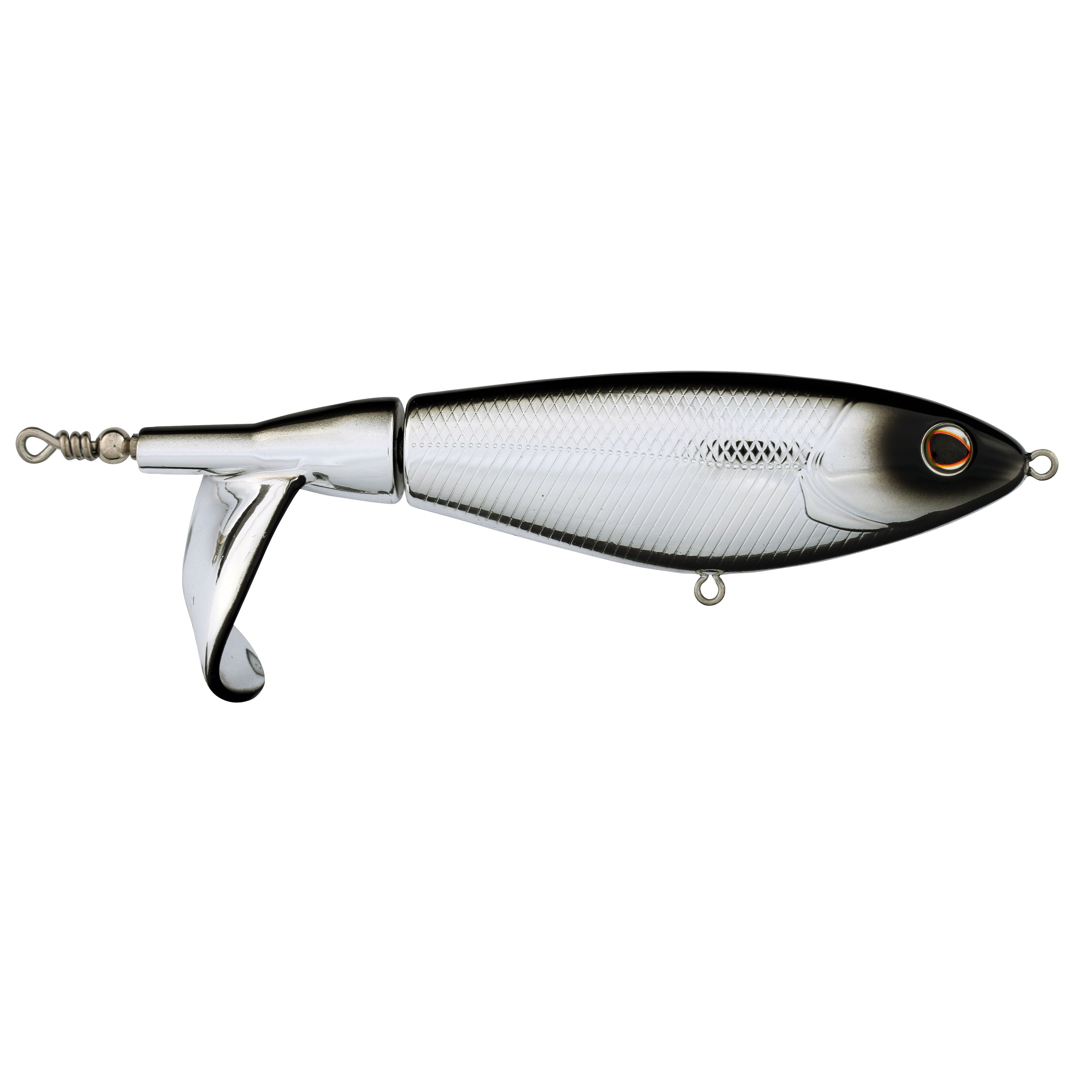 Berkley Choppo Topwater Fishing Lure, Black Chrome, 1 oz