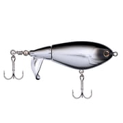 Berkley Choppo Topwater Fishing Lure, Black Chrome, Size 90