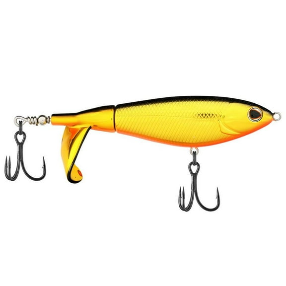 Berkley Choppo Topwater Fishing Lure, Black Gold, 1 oz