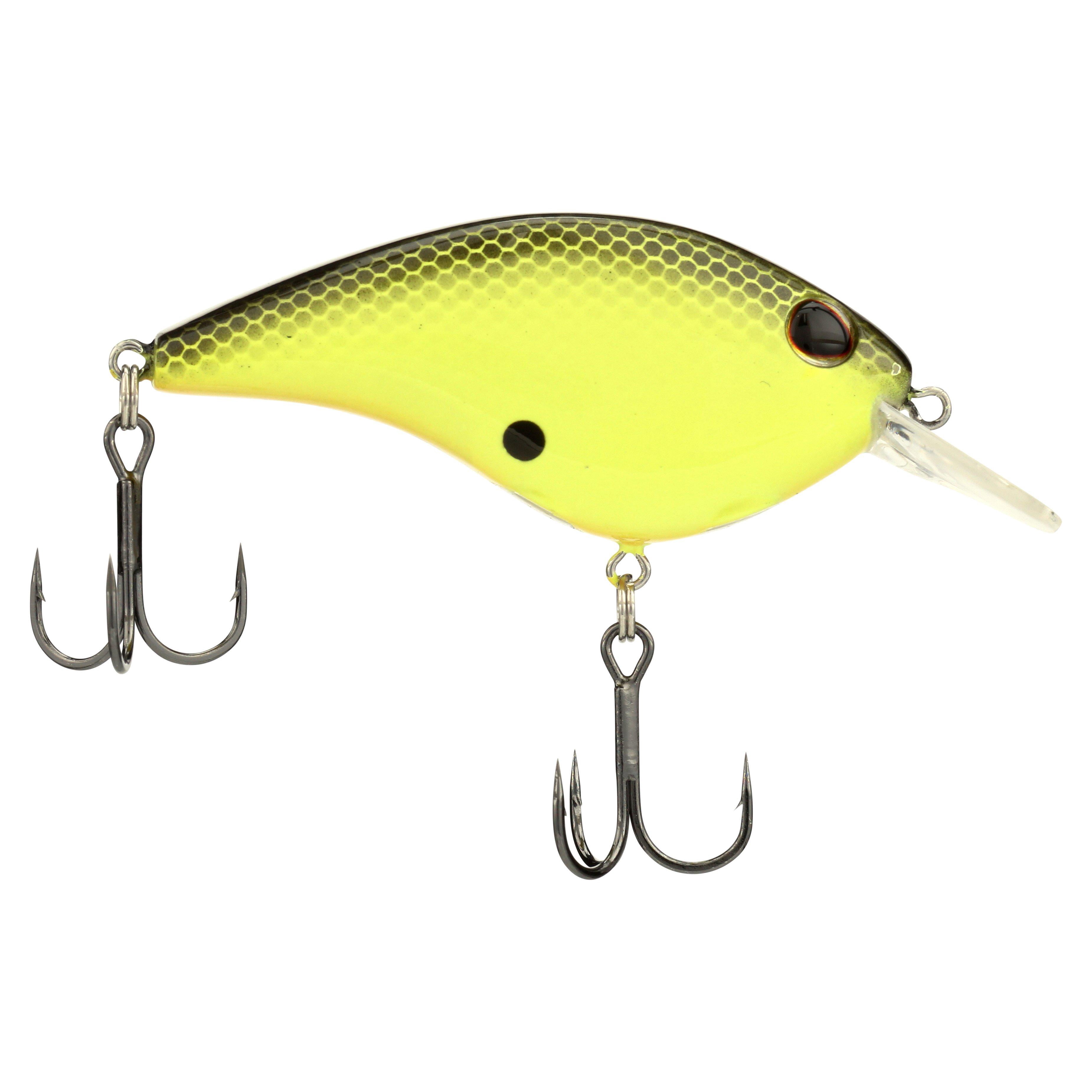 Berkley Clickin’ Frittside Fishing Lure, Black Chartreuse, 5 (1/3 oz)
