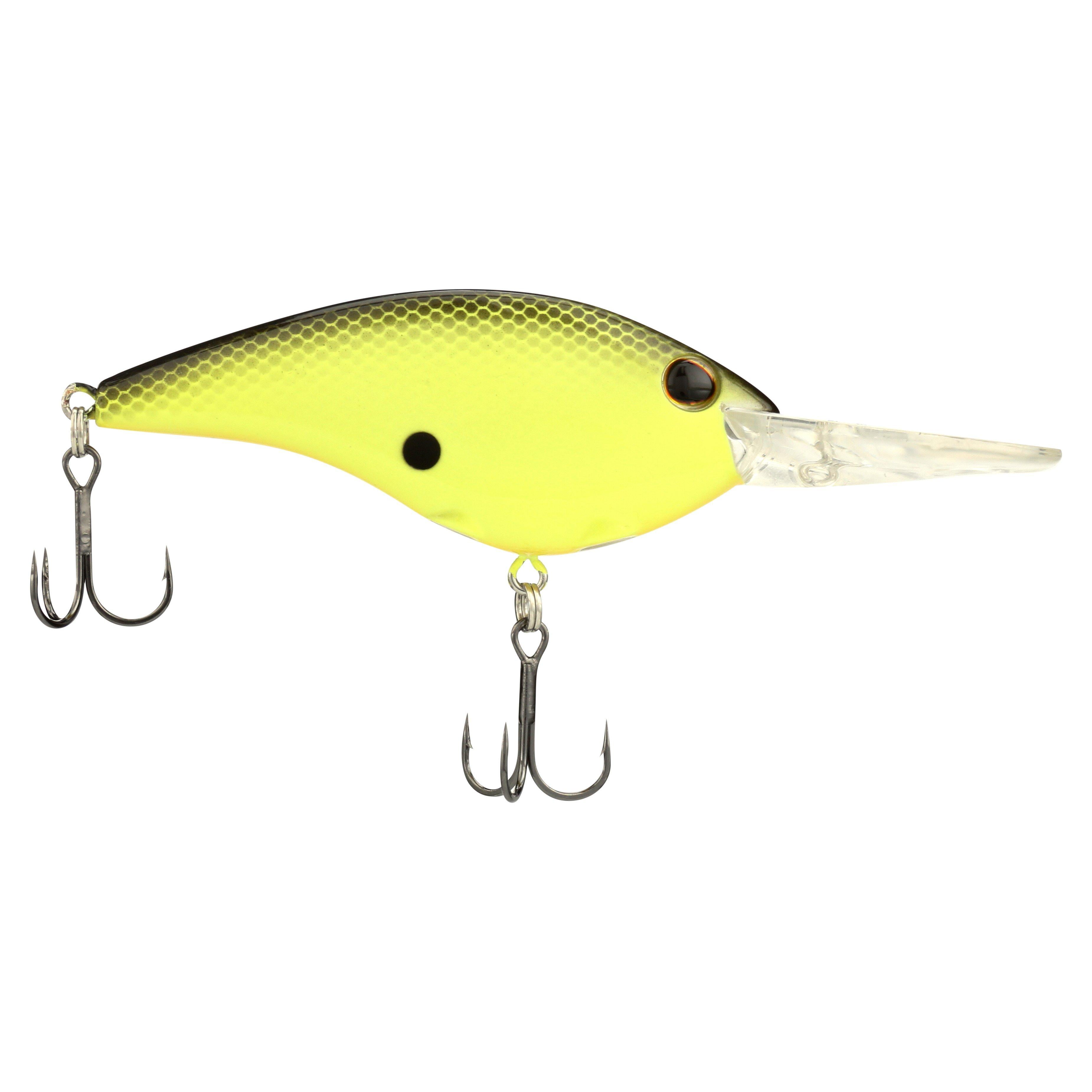 Berkley Clickin’ Frittside Fishing Lure, Black Chartreuse, 9 (1/2 oz)