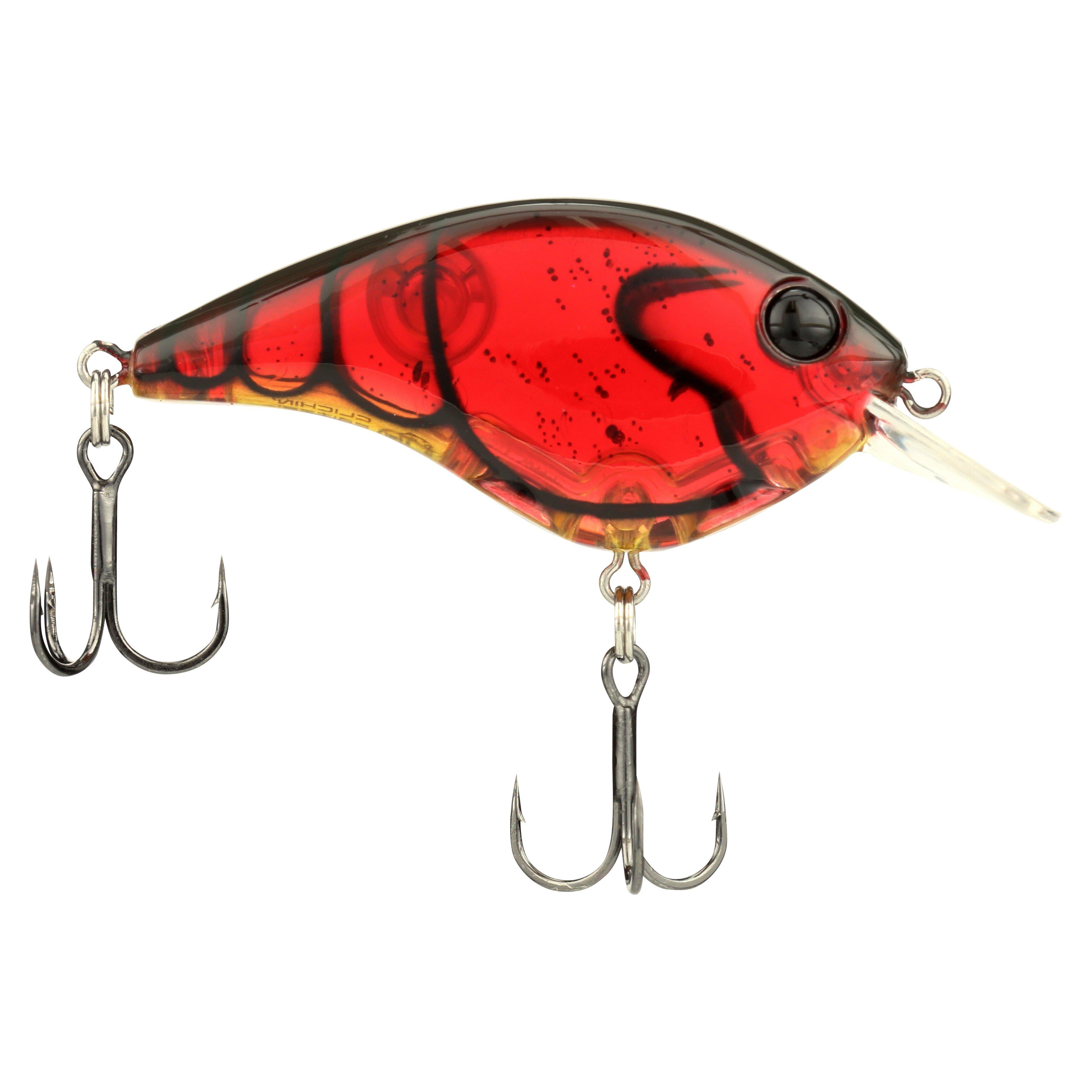 Berkley Clickin’ Frittside Fishing Lure, Ghost Red Craw, 5 Junior (1/4 oz)