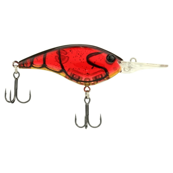 Berkley Clickin’ Frittside Fishing Lure, Ghost Red Craw, 7 (3/7 oz)