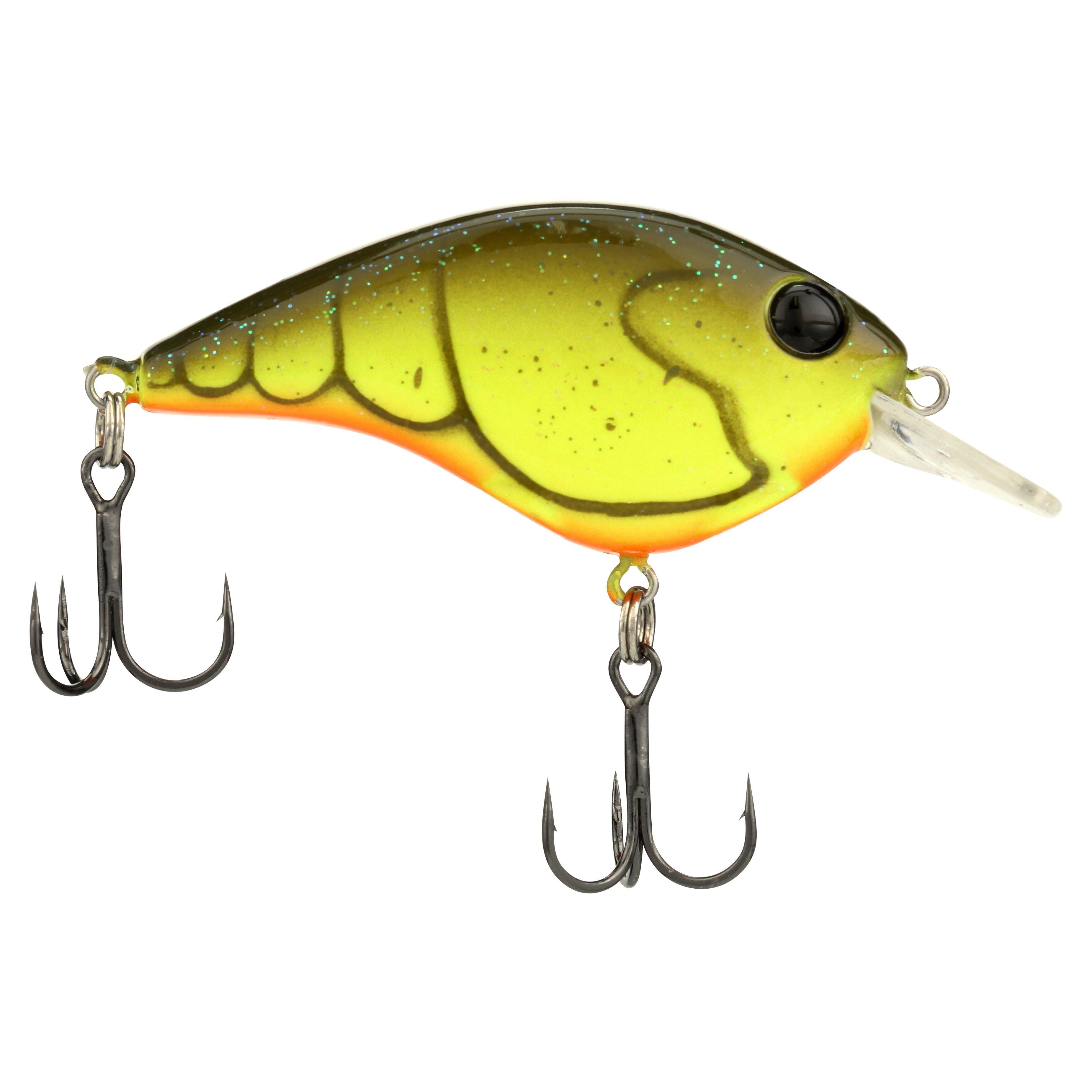 Berkley Clickin’ Frittside Fishing Lure, Rootbeer Craw, 5 Junior (1/4 oz)