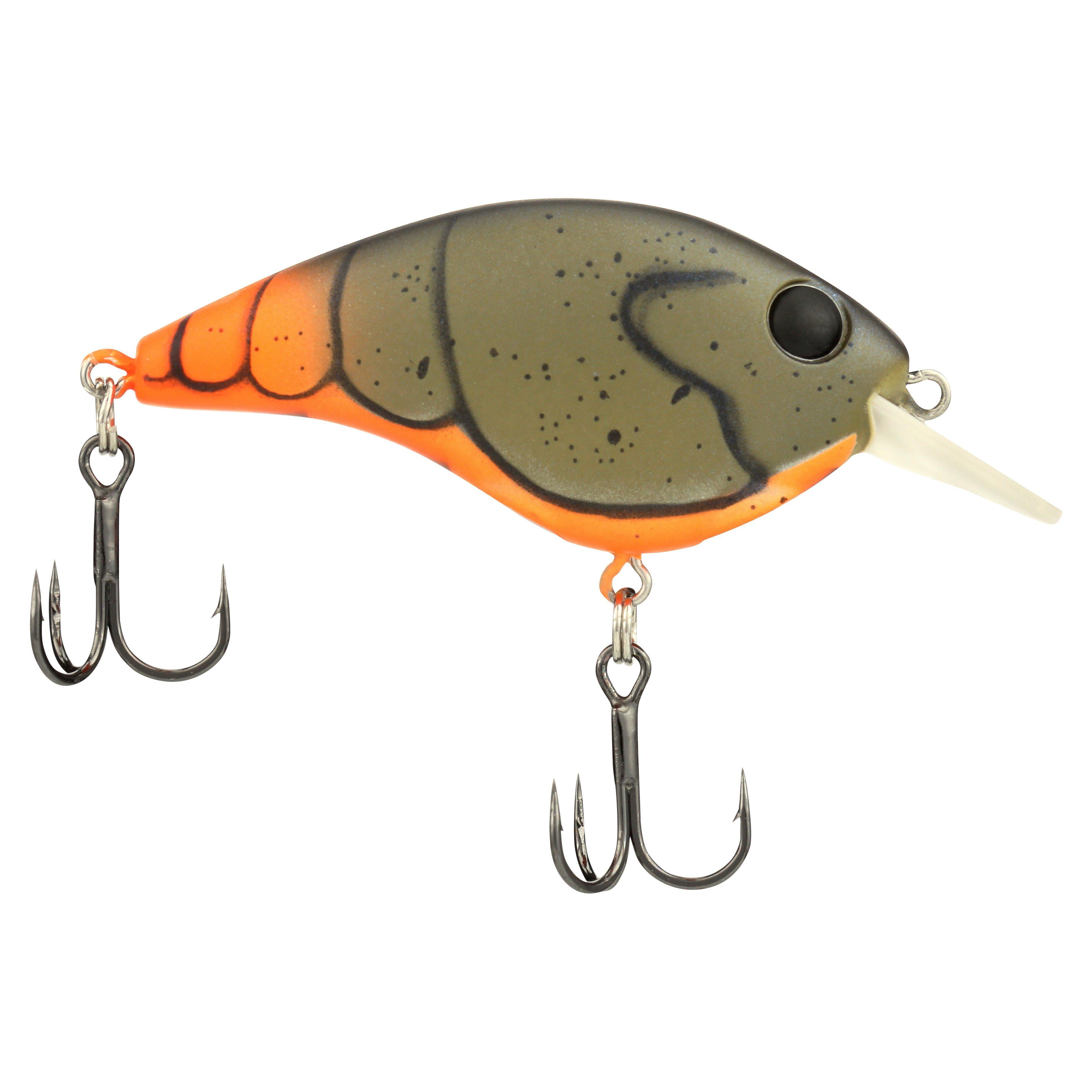 Berkley Clickin’ Frittside Lure, Firetail Green Craw, 5 Junior (1/4 oz)