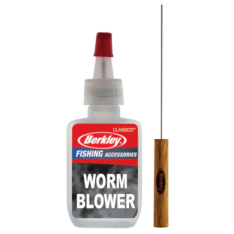 Berkley Worm Threader Bundle with Worm Blower, Soft Plastic Lures