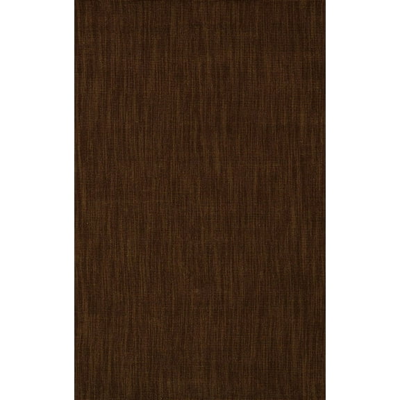 Berkley Cottage Area Rug MC100 Chocolate Solid Textured 8' x 10' Rectangle