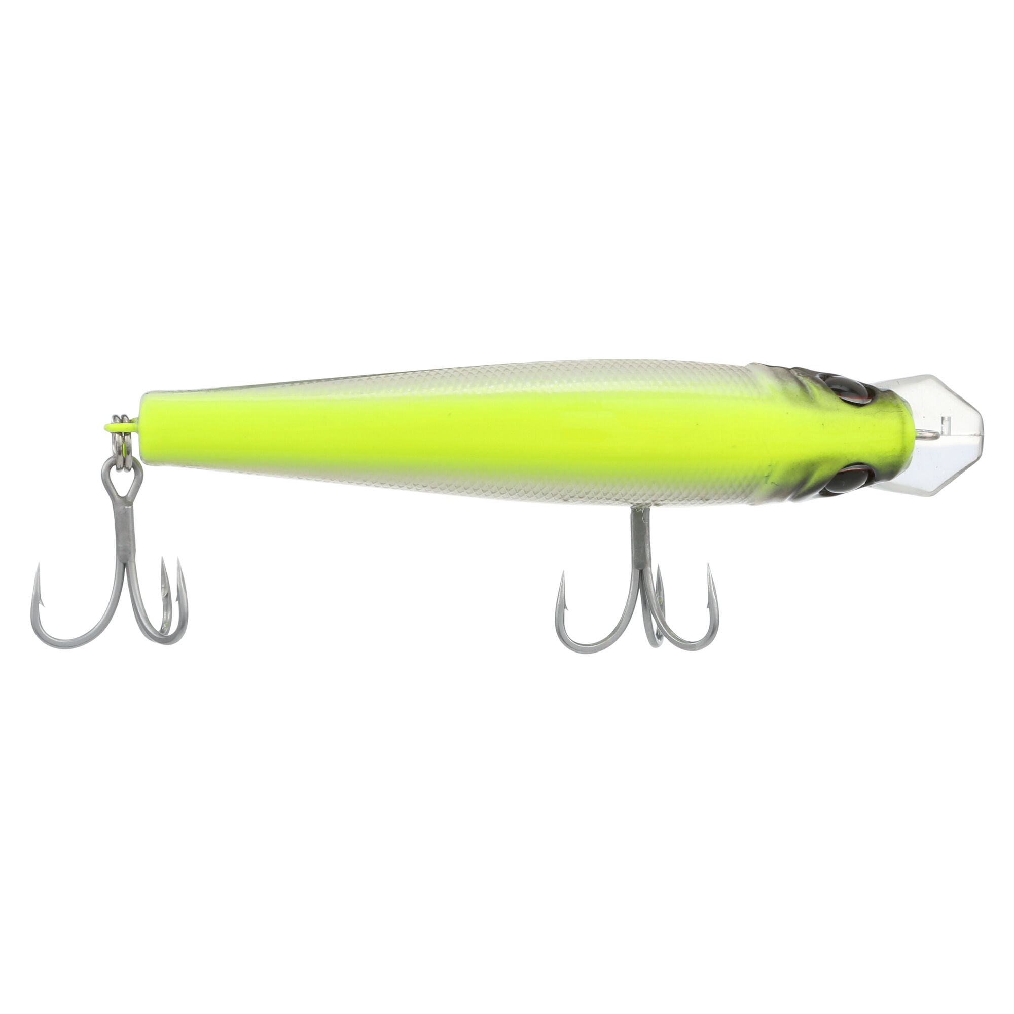 Berkley Cutter Saltwater, 2.75 in, Jerkbaits, Chrome/Chartreuse (1 Count)