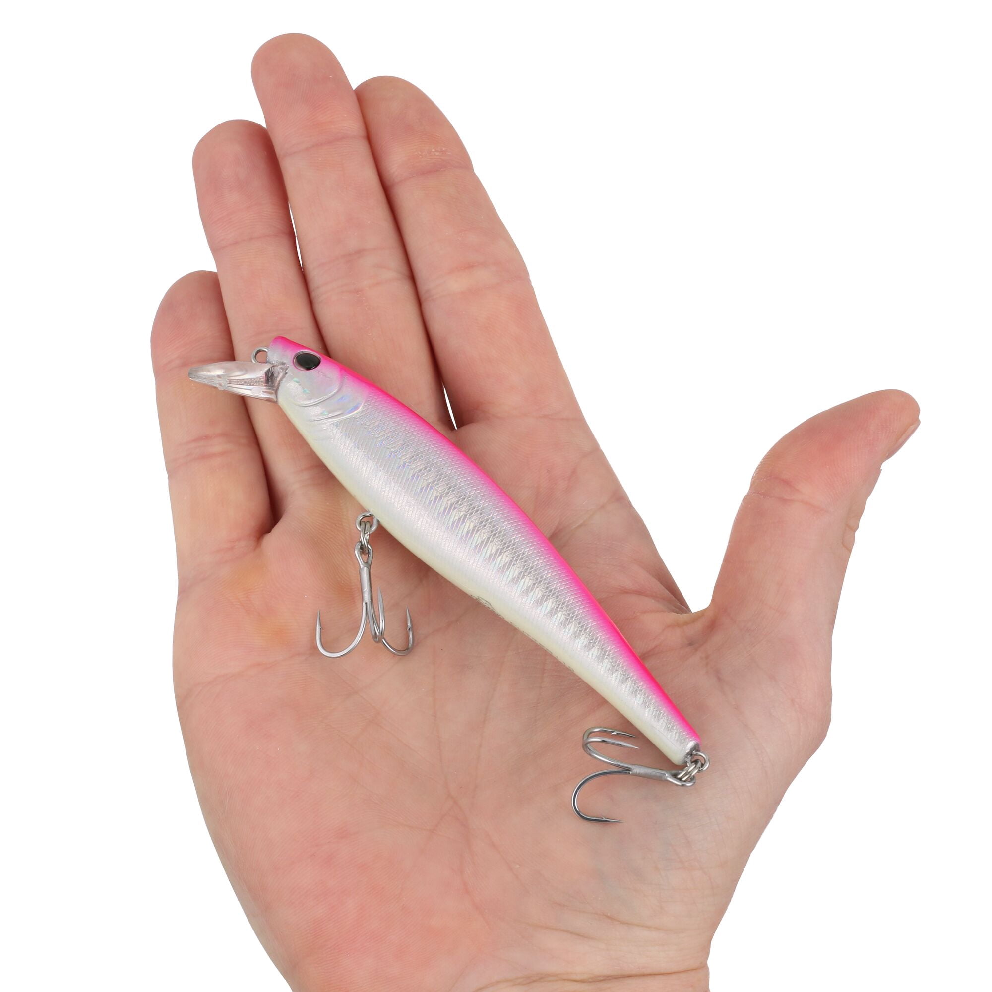 Berkley Cutter Saltwater, 4.3 in, Jerkbaits, Pink Silver (1 Count)
