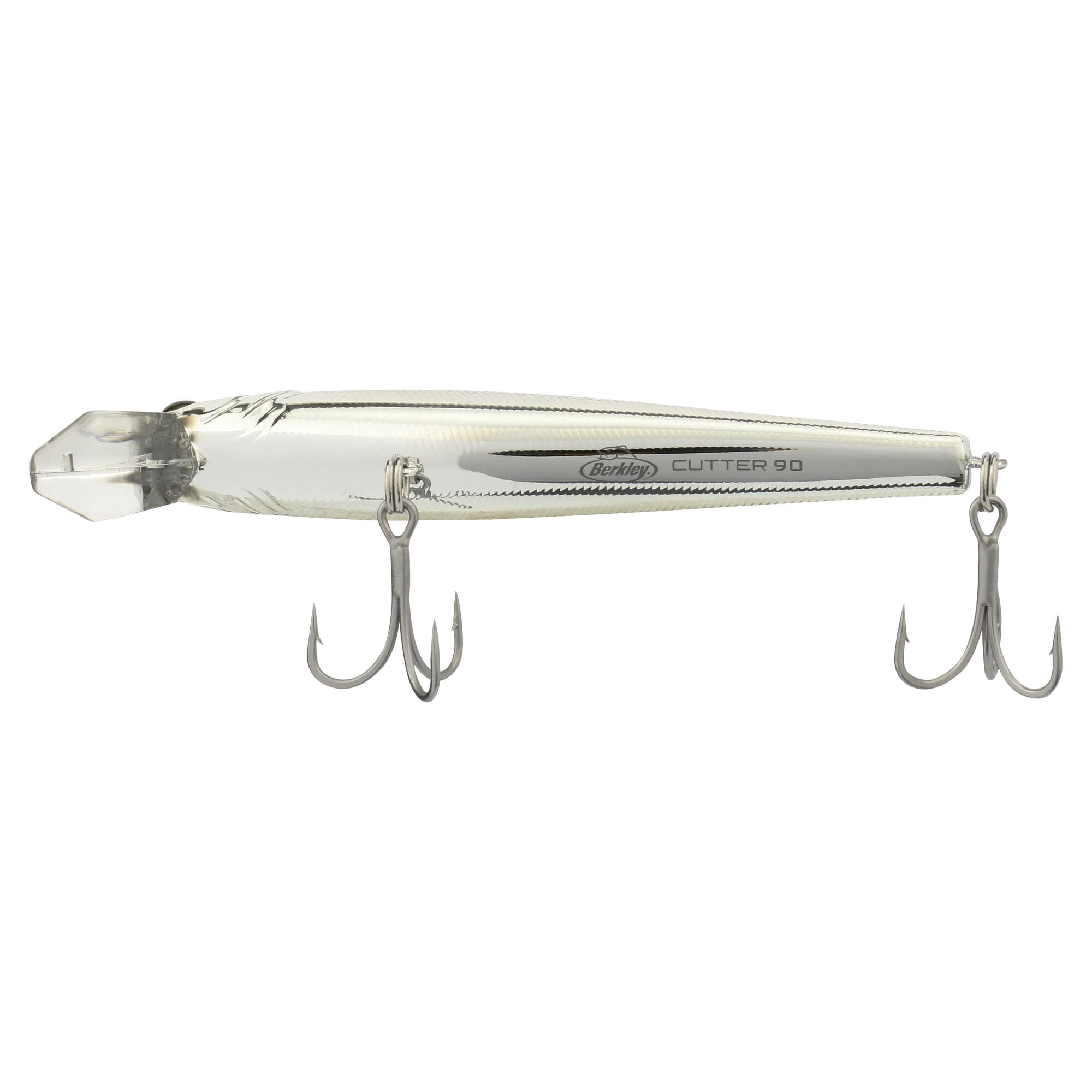 Berkley Cutter Saltwater, 3.5 in, Jerkbaits, Chrome (1 Count)