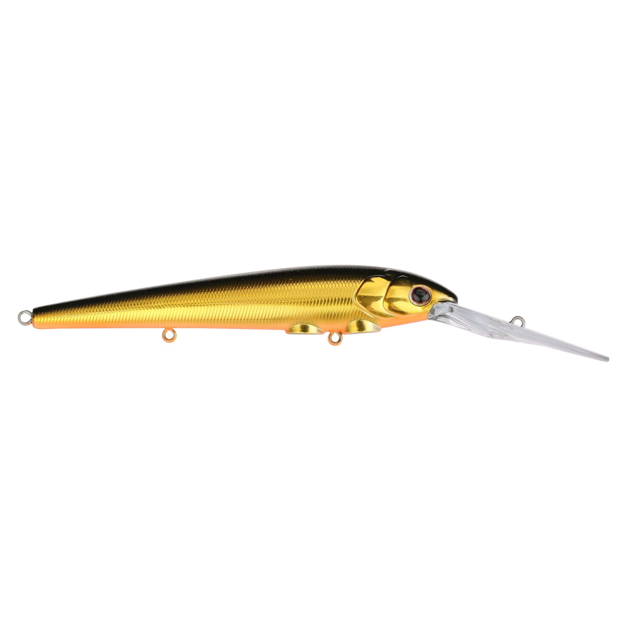 Berkley Deep Hit Stick, 4.75 in, Crankbaits, Black Gold (1 Count)