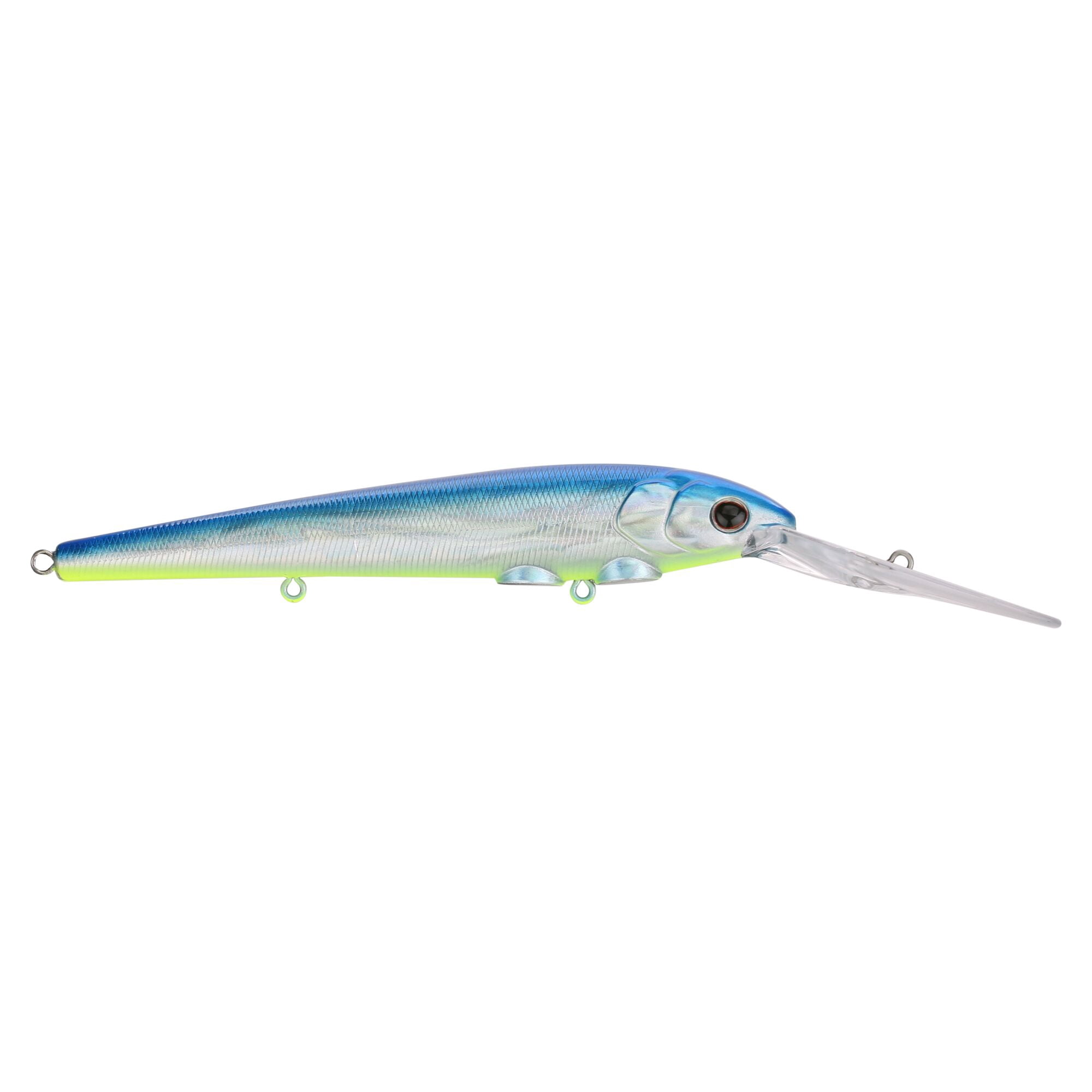 Berkley Deep Hit Stick, 4.75 in, Crankbaits, Blue Slime (1 Count)