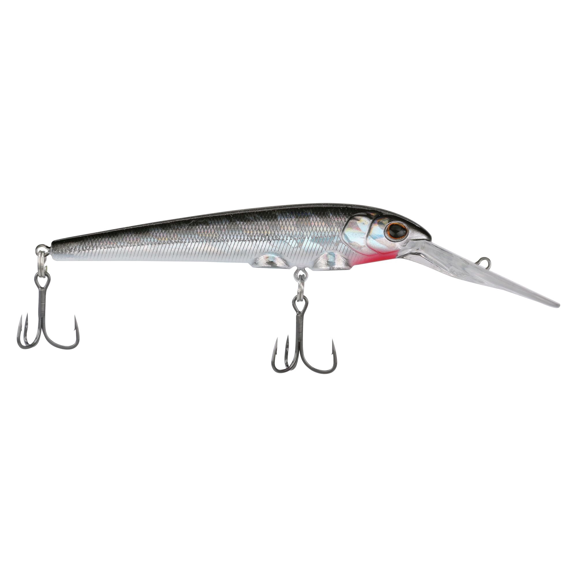 Berkley Deep Hit Stick, 3.75 in, Crankbaits, Black Silver (1 Count)