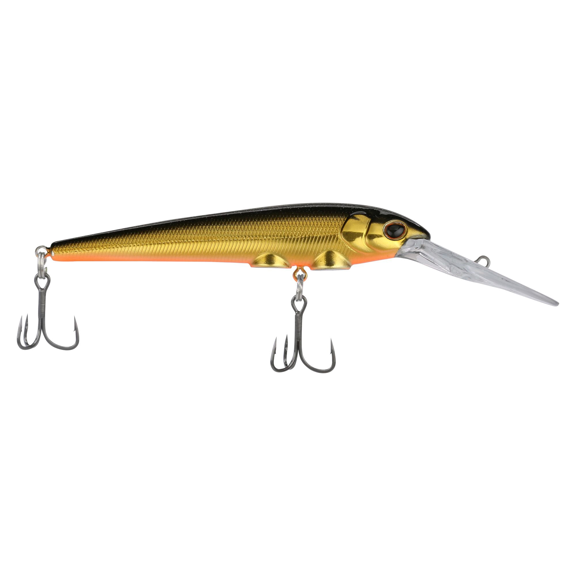 Berkley Deep Hit Stick, 3.75 in, Crankbaits, Black Gold (1 Count)