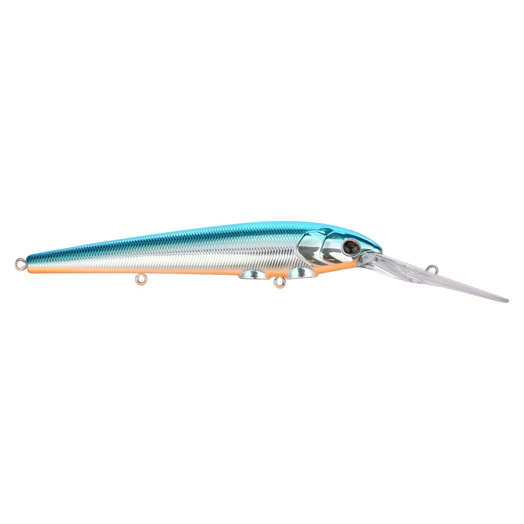 Berkley Deep Hit Stick, 4.75 in, Crankbaits, Blue Chrome (1 Count)