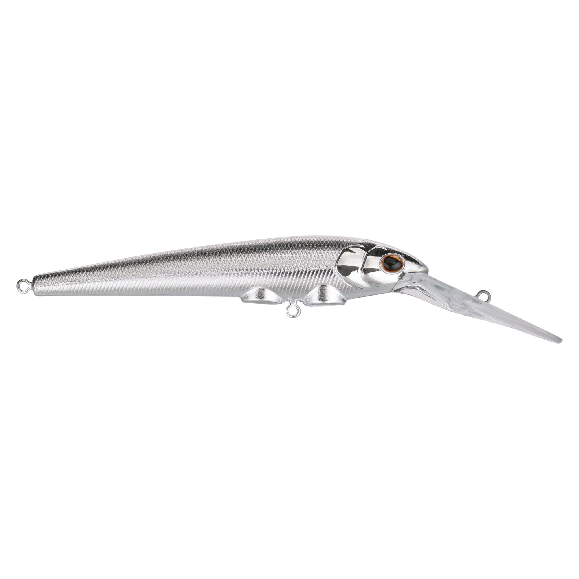 Berkley Deep Hit Stick, 3.75 in, Crankbaits, Chrome (1 Count)