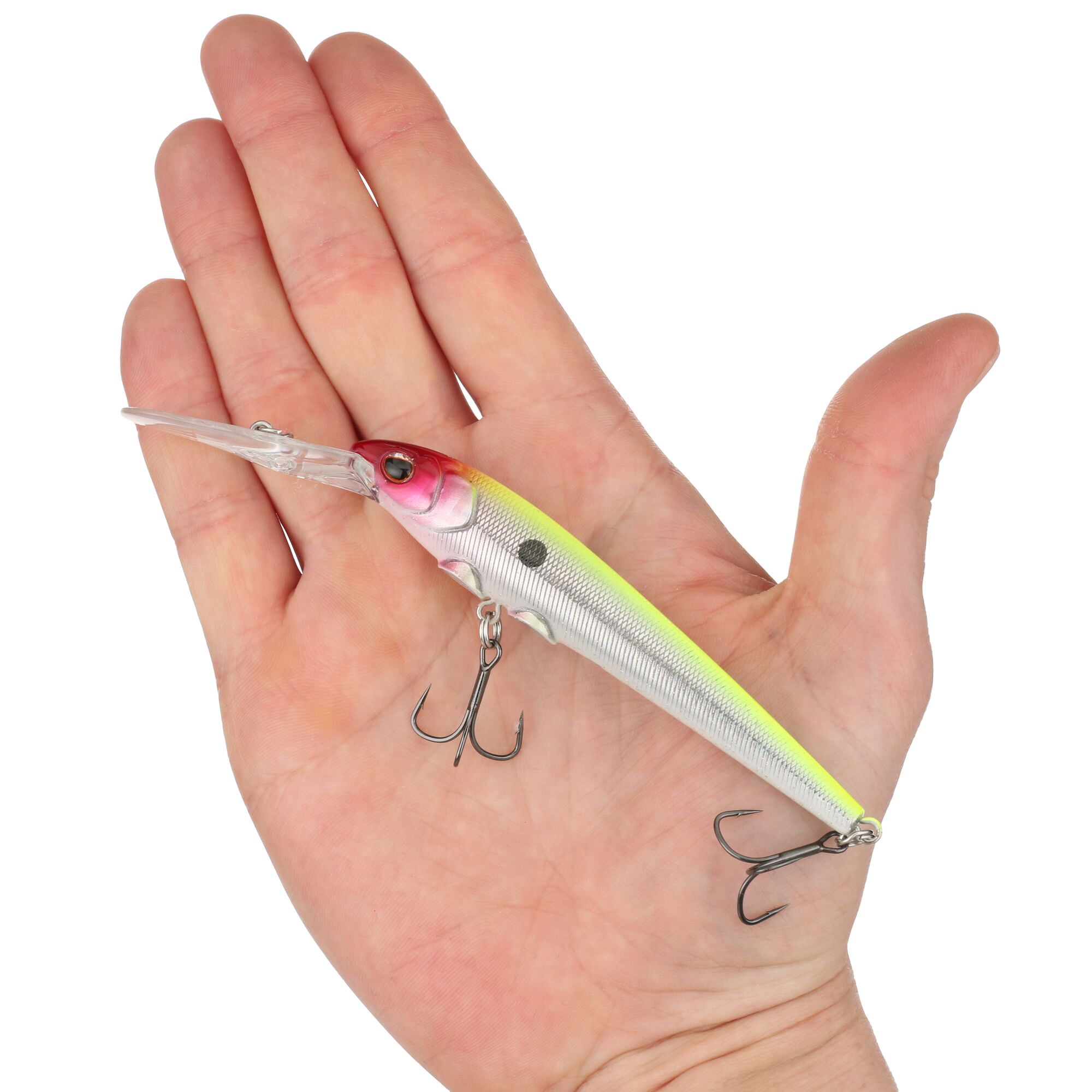 Berkley Deep Hit Stick, 4.25 in, Crankbaits, Clown (1 Count)