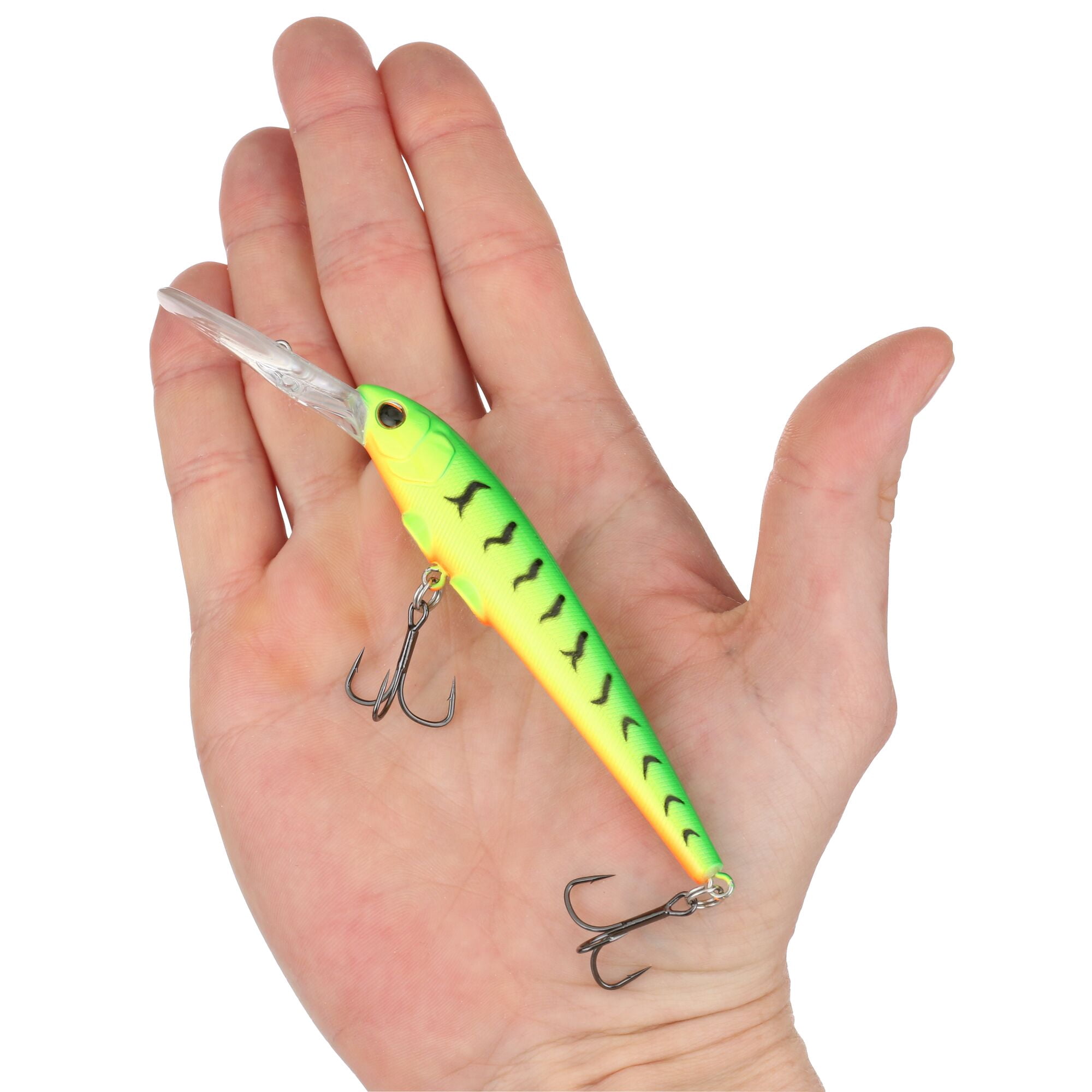 Berkley Deep Hit Stick, 4.25 in, Crankbaits, Firetiger (1 Count)