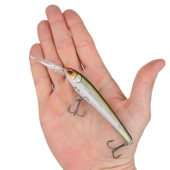 Berkley Deep Hit Stick, 4.25 in, Crankbaits, Golden Alewife (1 Count)