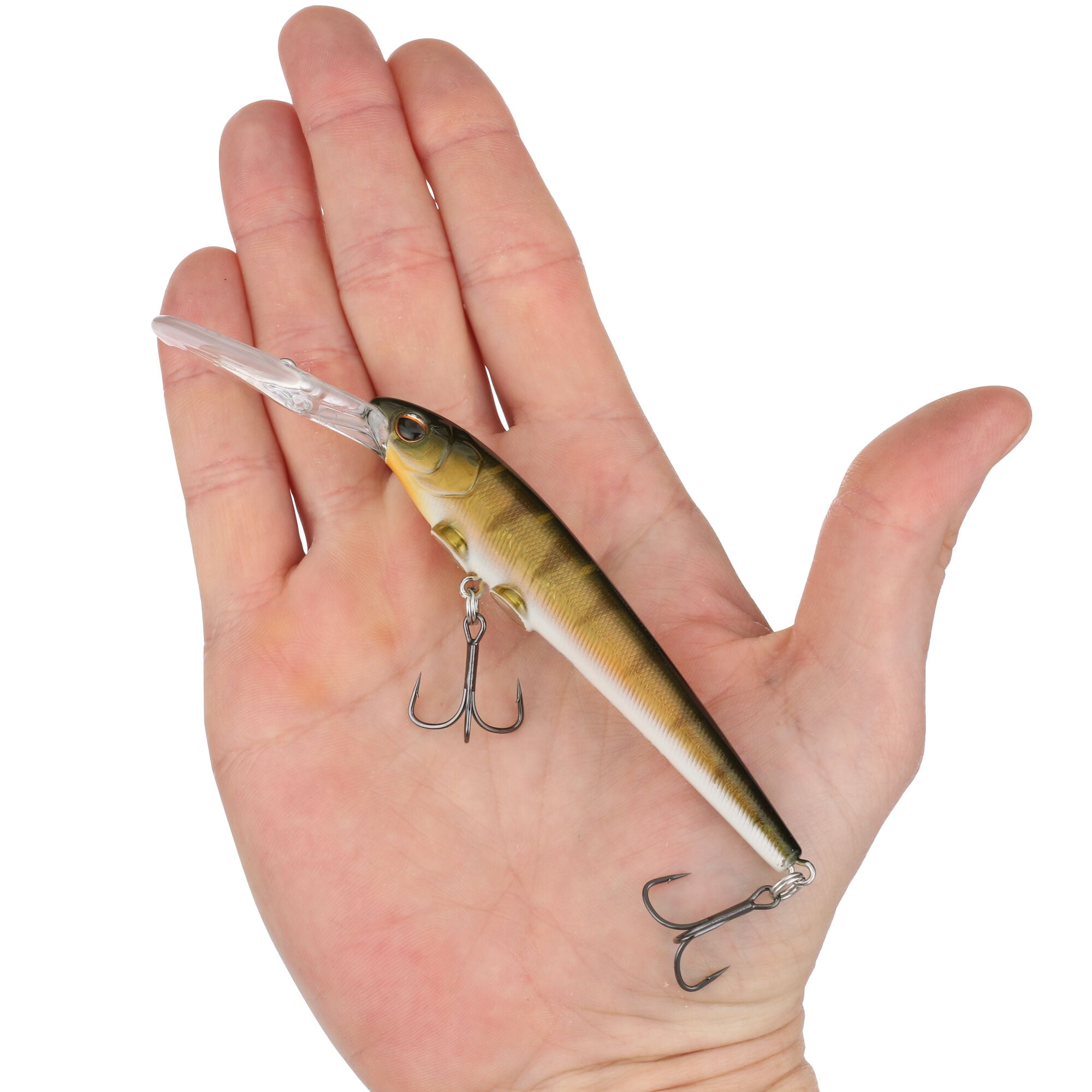 Berkley Deep Hit Stick, 4.25 in, Crankbaits, Perch (1 Count)