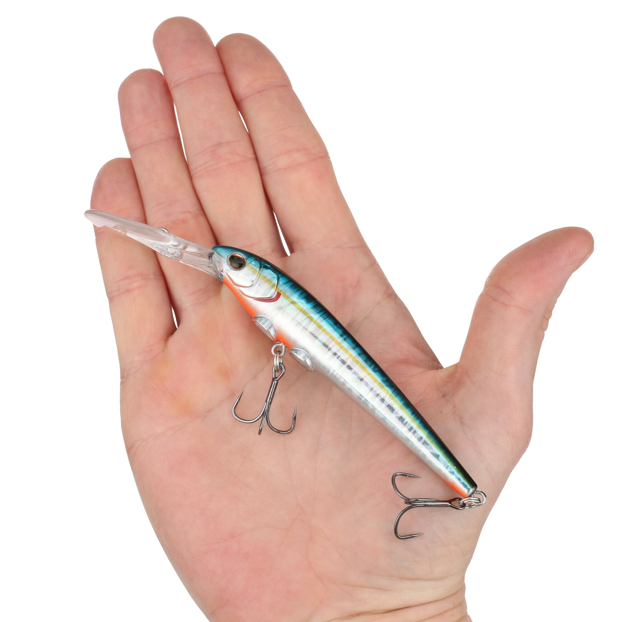 Berkley Deep Hit Stick, 4.25 in, Crankbaits, Slick Blue Alewife (1-count)