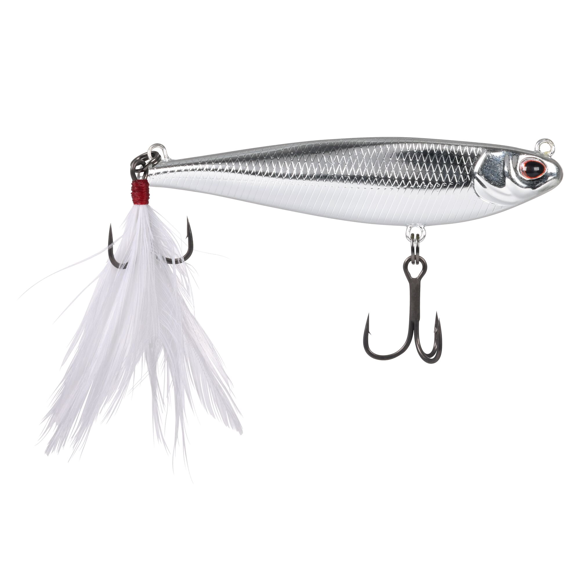 Berkley Doom Stroller Fishing Lure, 2.75 in, Chrome (1-count)