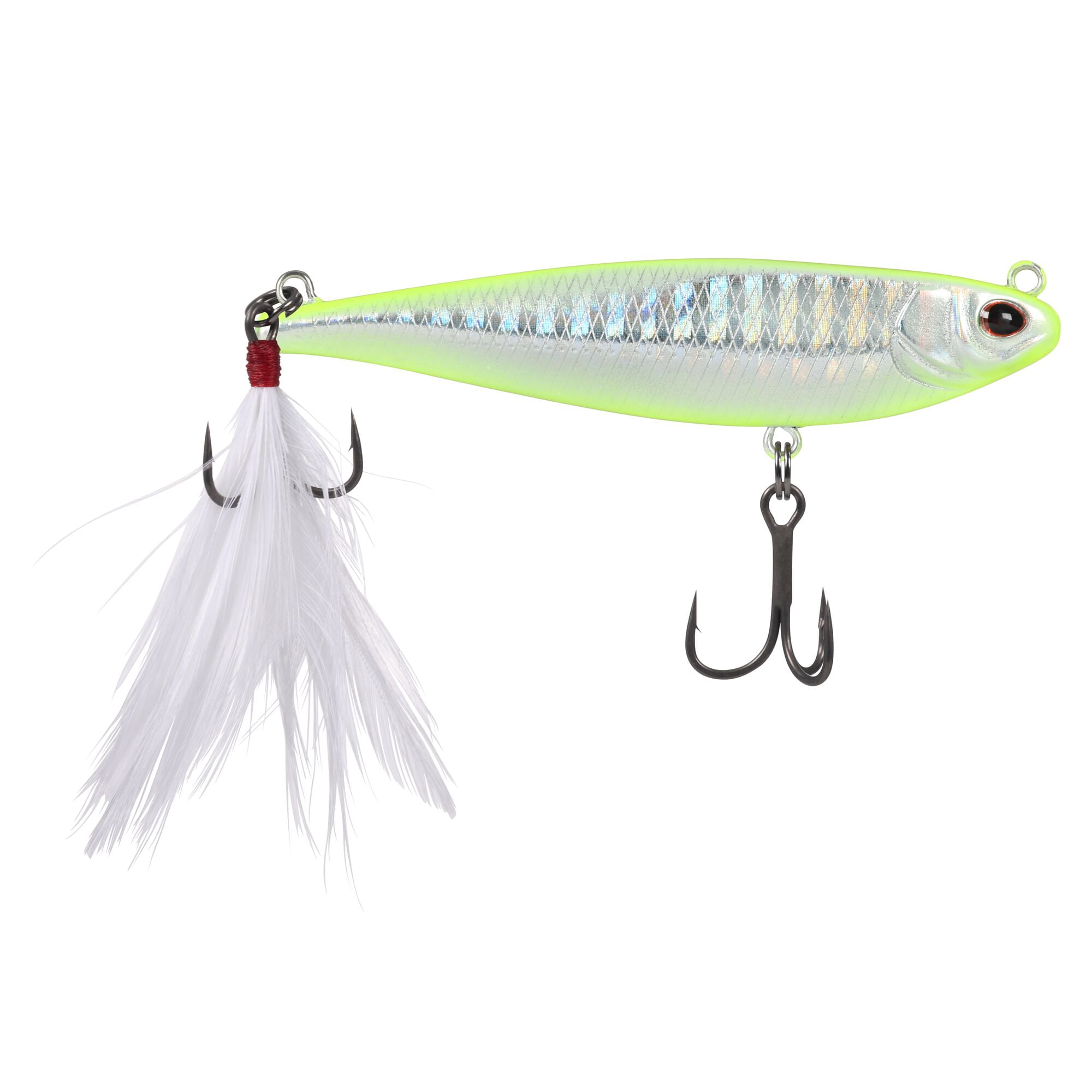 Berkley Doom Stroller Fishing Lure, 2.75 in, Silver Citrus (1-count)