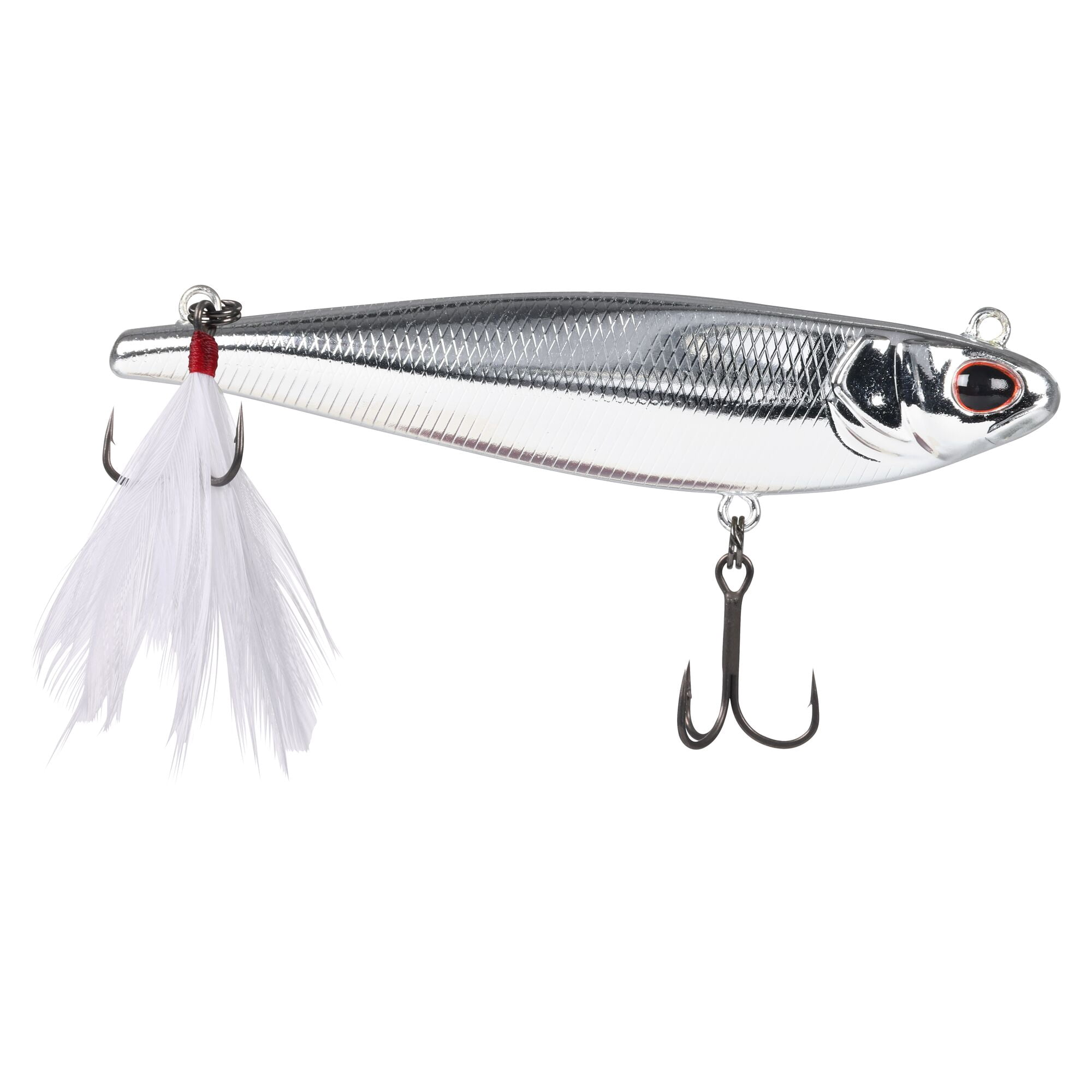 Berkley Doom Stroller Fishing Lure, 3.5 in, Chrome (1-count)