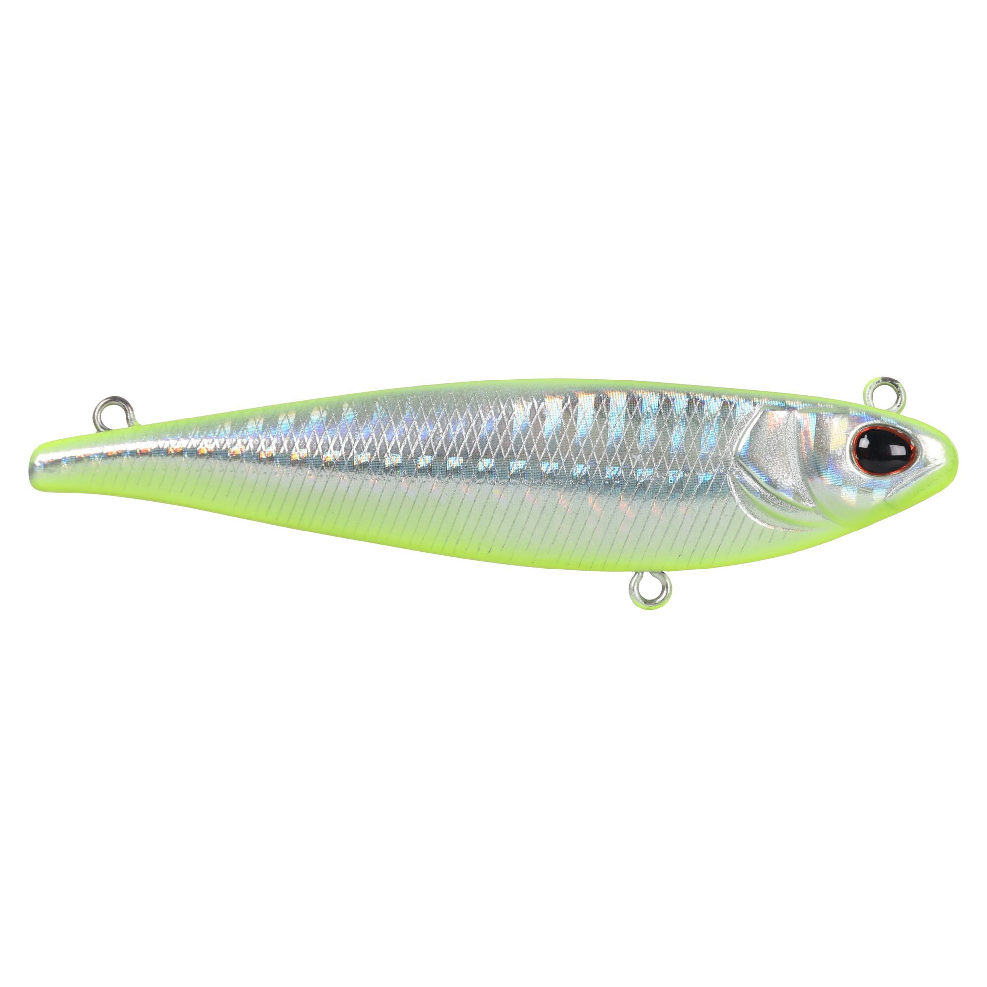 Berkley Doom Stroller Fishing Lure, 3.5 in, Silver Citrus (1-count)