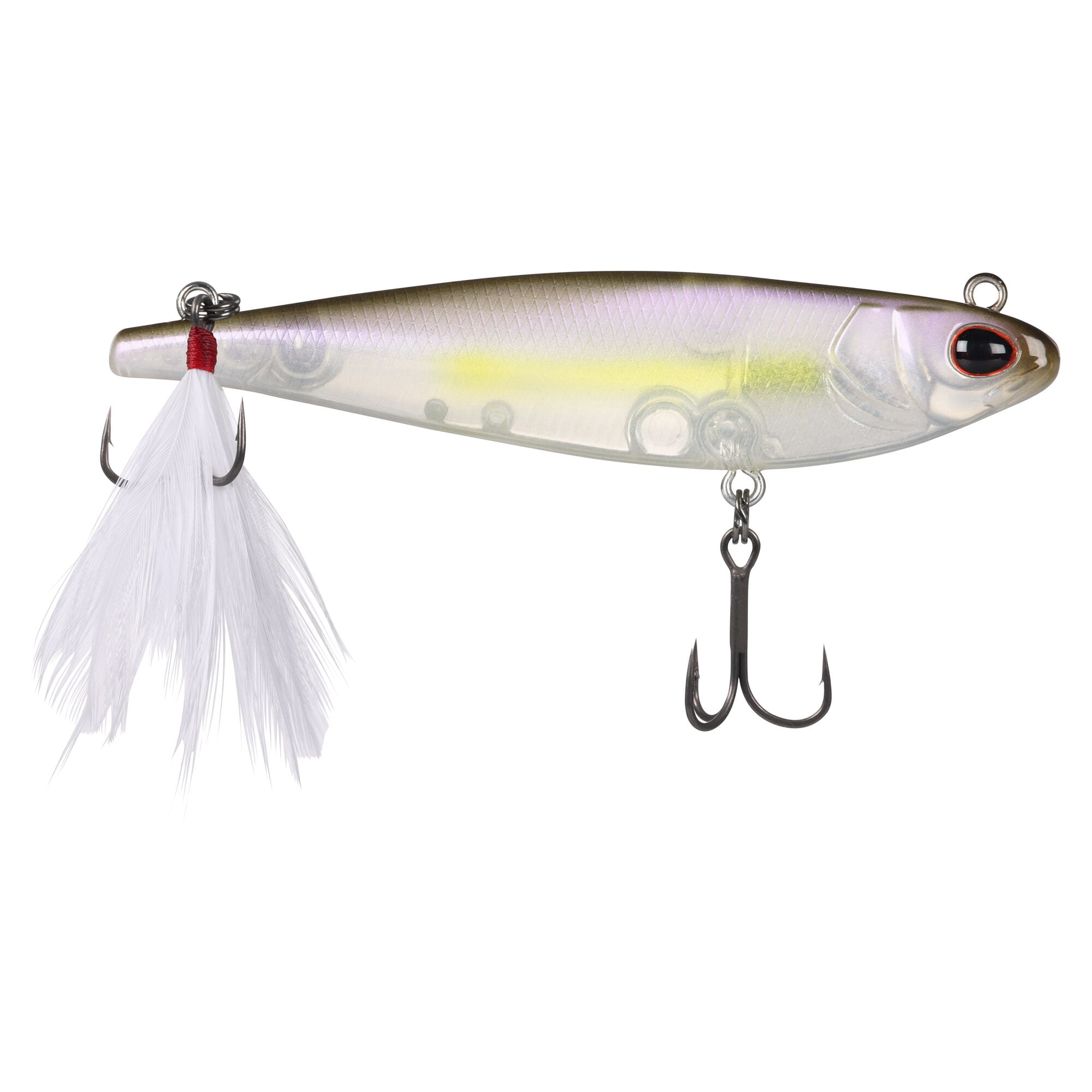 Berkley Doom Stroller Fishing Lure, 3.5 in, Stealth Shad (1-count)