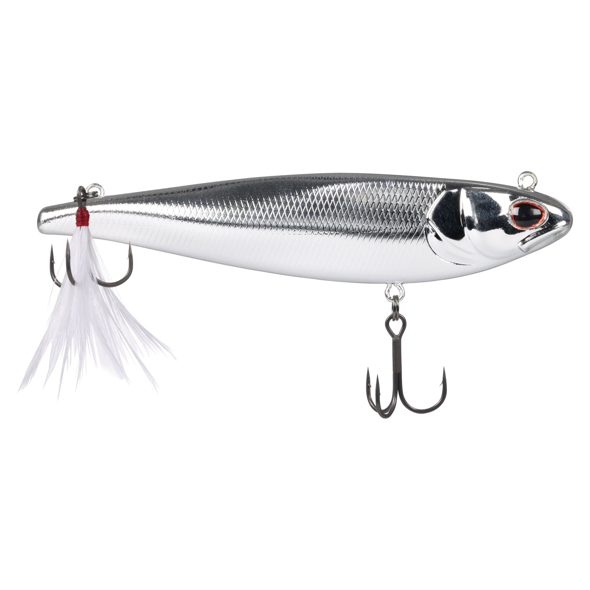 Berkley Doom Stroller Fishing Lure, 4.3 in, Chrome (1-count)