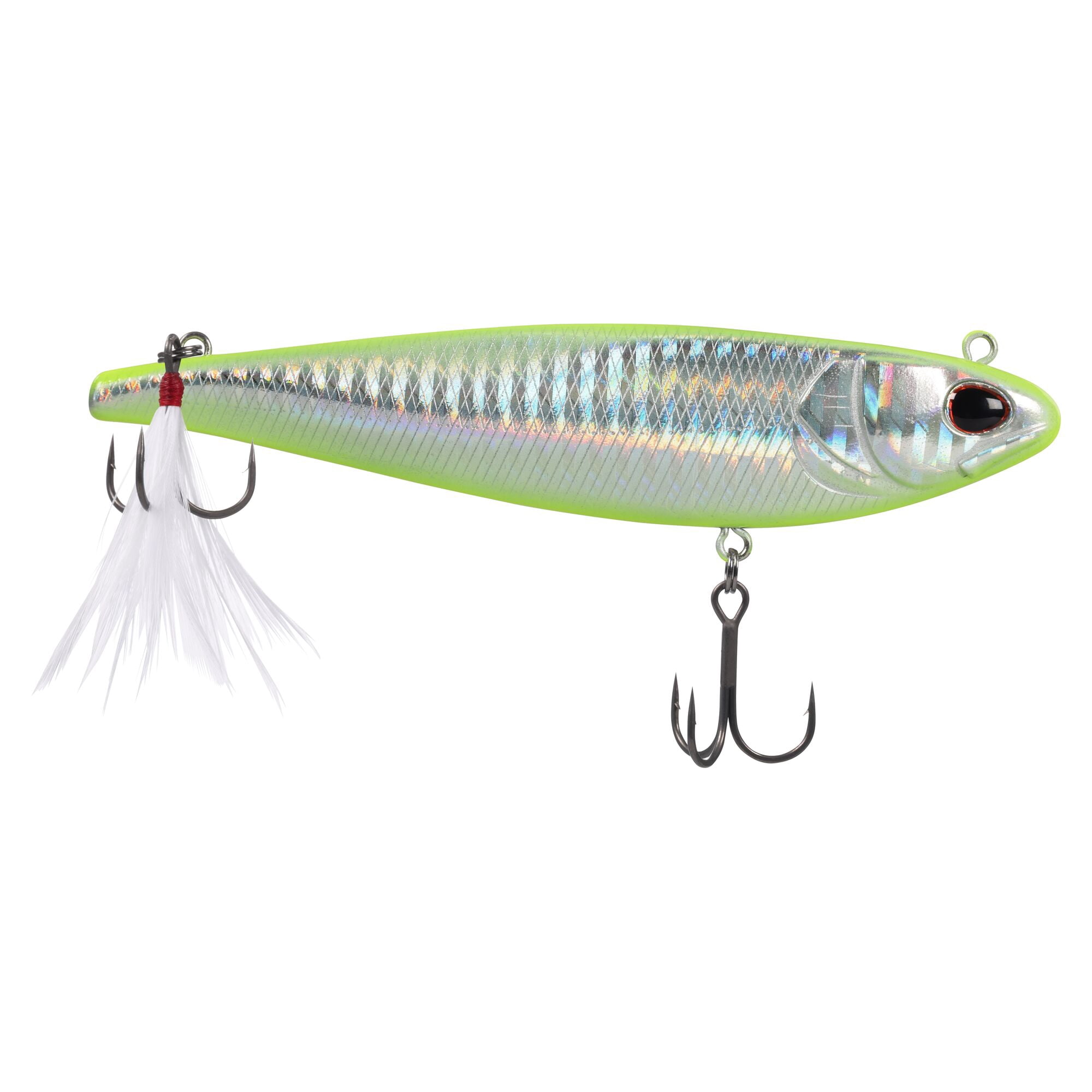 Berkley Doom Stroller Fishing Lure, 4.3 in, Silver Citrus (1-count)
