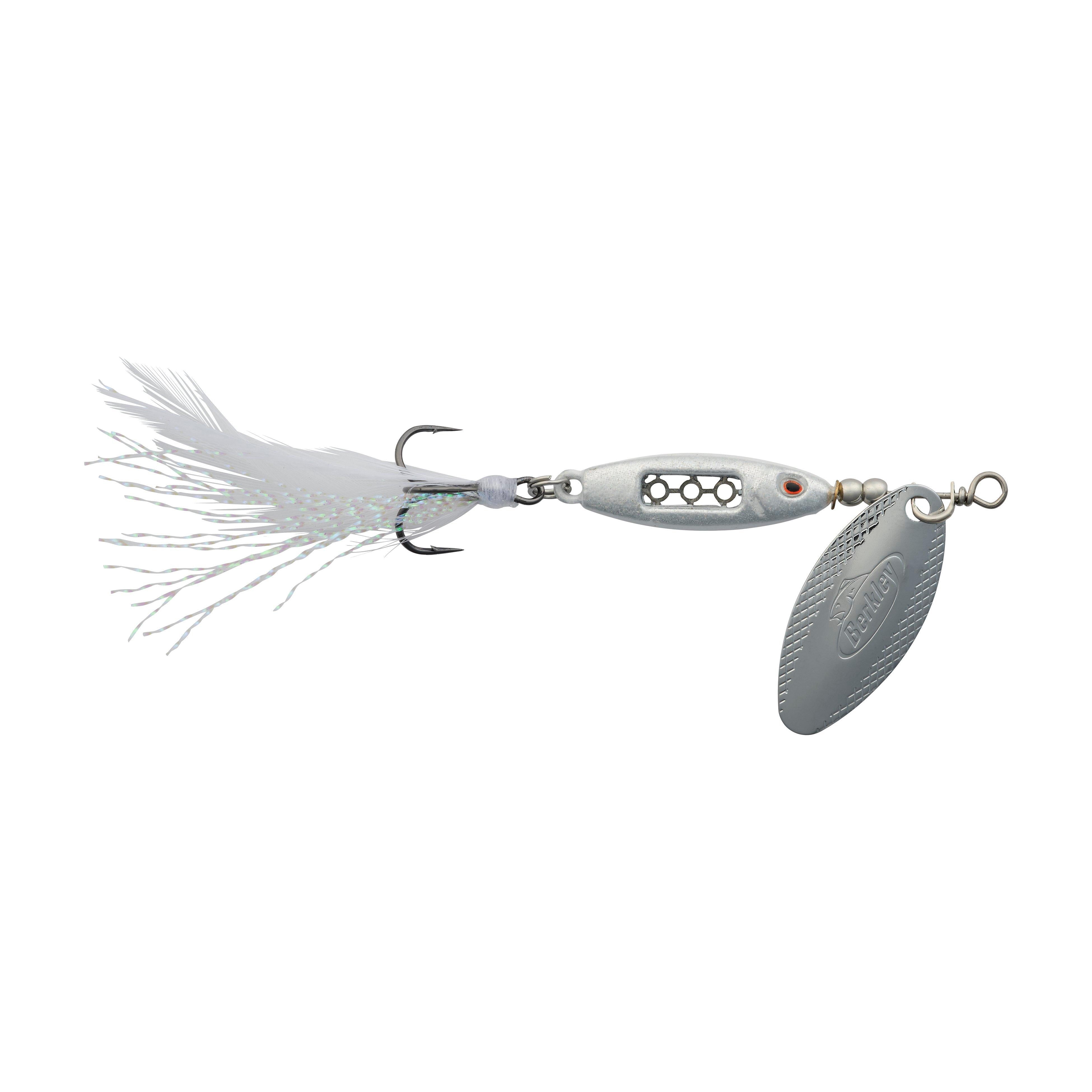 Berkley Dough Rider Minnow, 1/8 oz, White Flash